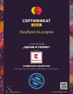 Kaufland с 10 награди на Career Show Awards 2022
